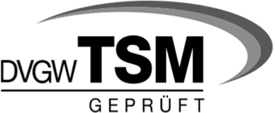 Siegel DVGW TSM geprüft